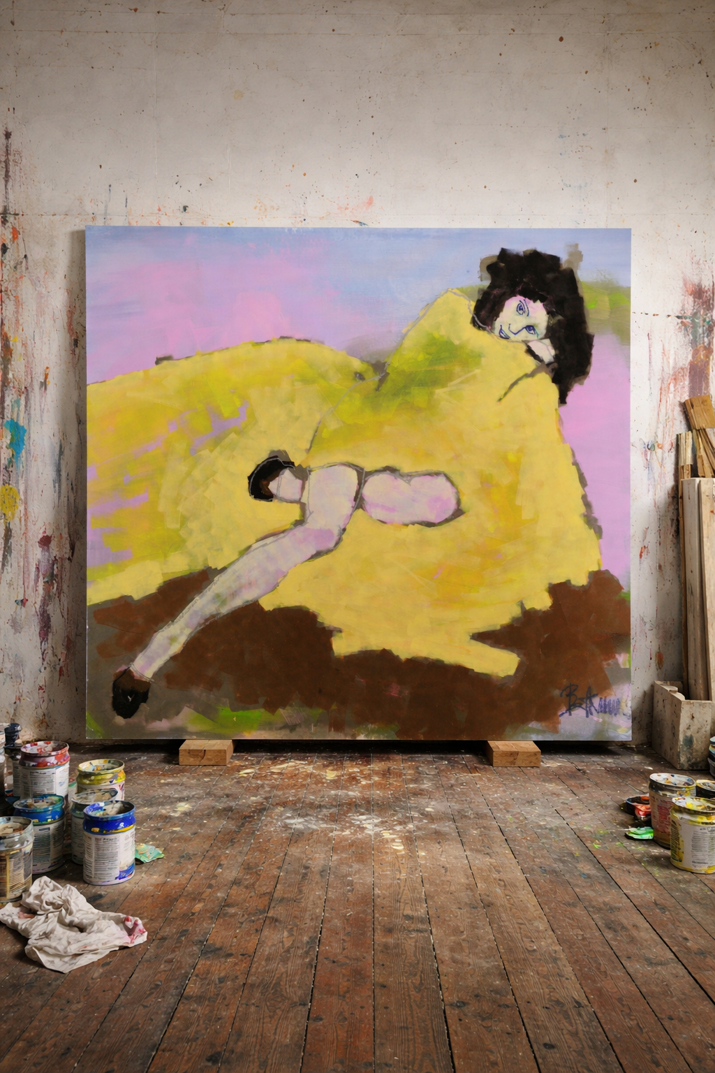 Almost – A Monumental Figurative Work by Claus Bertermann