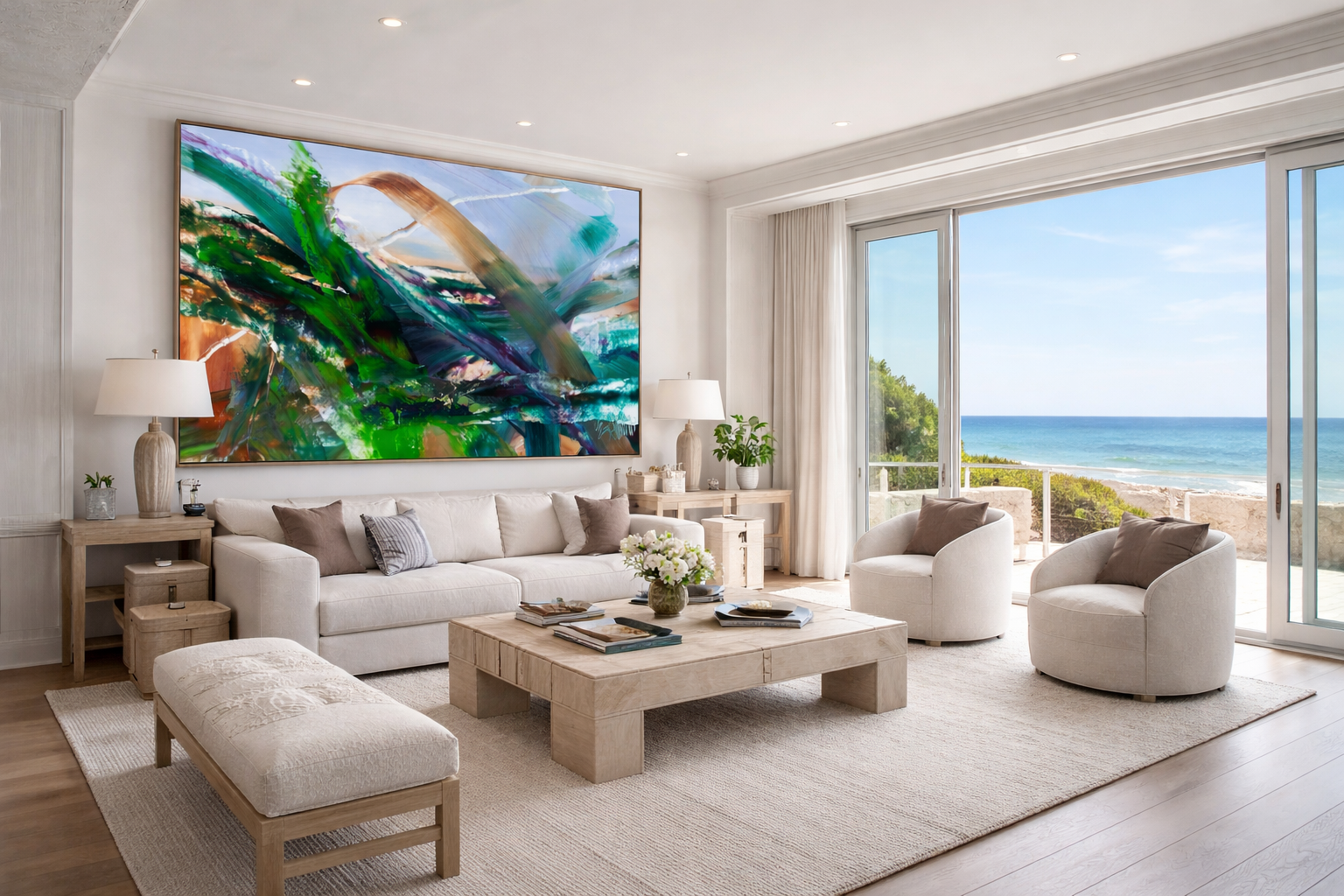 Large-Scale Painting in Architectural Contexts